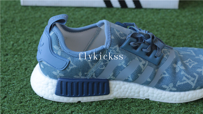 LVS x Adidas NMD R1 Denim Blue Real boost